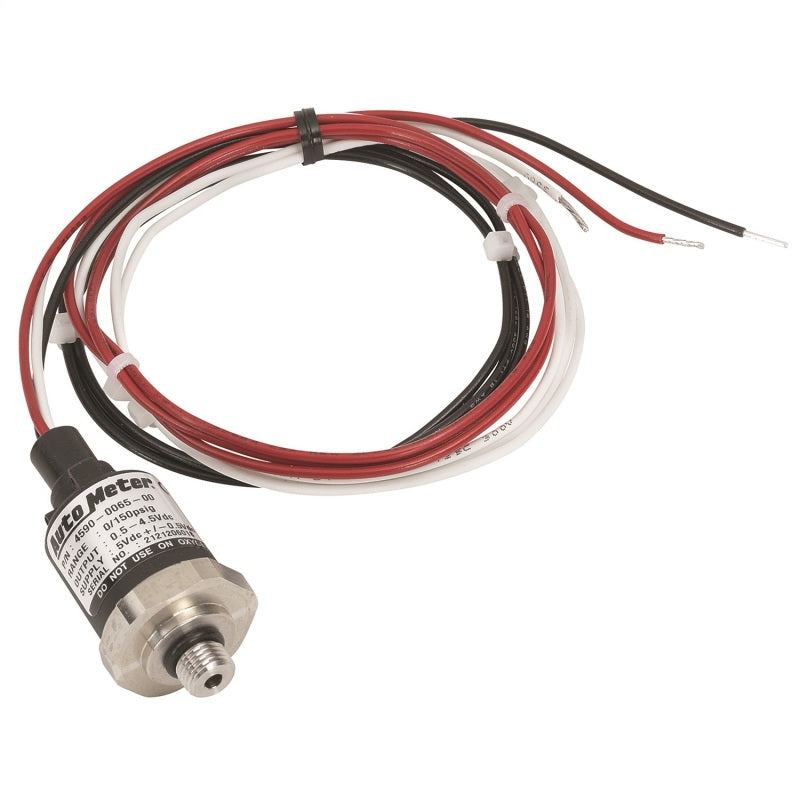 Autometer Accessories Sensor Pressure Spek-Pro 0-150 psi 3/8in-24 Ashcroft - Burkken Auto Parts