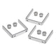 Autometer 2 1/16in Aluminum Gauge Bracket Kit Assembly - Burkken Auto Parts