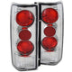 ANZO 1985-2005 Chevrolet Astro Taillights Chrome G2 - Burkken Auto Parts