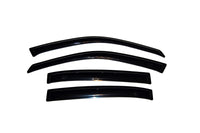 AVS 04-07 Chevy Malibu Ventvisor Outside Mount Window Deflectors 4pc - Smoke - Burkken Auto Parts