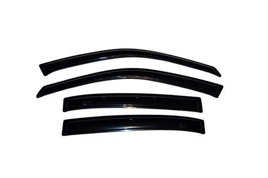 AVS 04-07 Chevy Malibu Ventvisor Outside Mount Window Deflectors 4pc - Smoke - Burkken Auto Parts