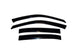 AVS 04-07 Chevy Malibu Ventvisor Outside Mount Window Deflectors 4pc - Smoke - Burkken Auto Parts