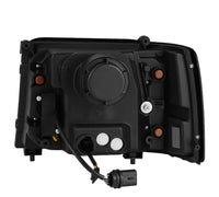 AlphaRex 92-96 Ford F-Series/Bronco PRO-Series Proj Headlight Blk w/Seq. Sig & DRL - Burkken Auto Parts