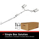 MagnaFlow BRE Exhaust Kit 98-02 Honda Accord 3.0L - Burkken Auto Parts