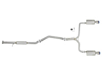aFe Takeda 2.5-1.75in 304 SS Cat-Back Exhaust System 13-17 Honda Accord LX / EX / EX-L L4-2.4L - Burkken Auto Parts