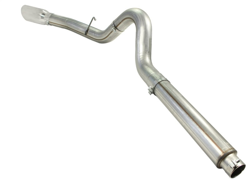 aFe MACHForce XP 5in DPF-Back Stainless Steel Exh Sys, polished tip,Ford Diesel Trucks 08-10 V8-6.4L - Burkken Auto Parts