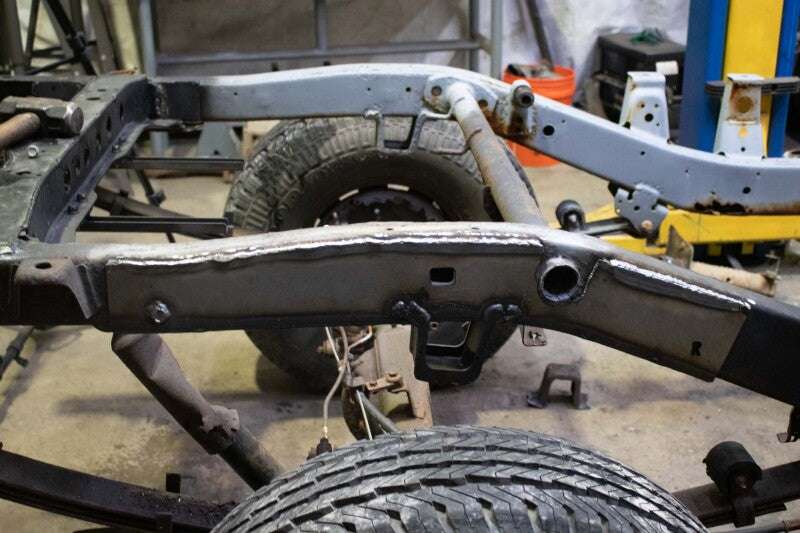 Rustbuster Over Axle Frame Section Right Side