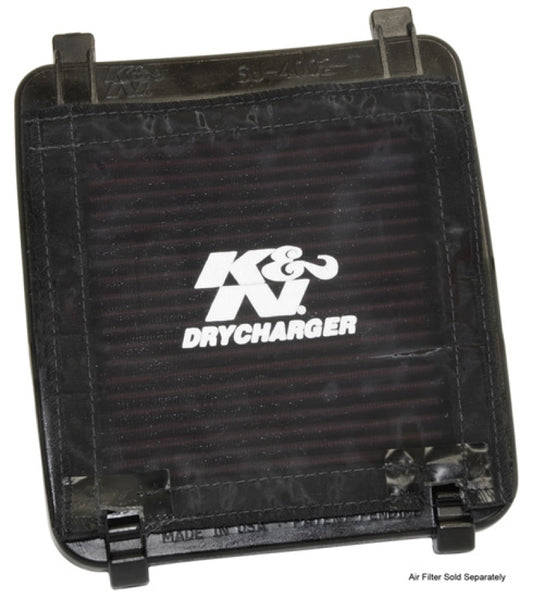 K&N Universal PreCharger Flat Air Filter Wrap Black 7Inx7in - Burkken Auto Parts