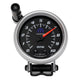 AutoMeter Gauge Tach 3-3/4in. 10K RPM Pedestal W/ Ext. Quick-Lite Black Mopar - Burkken Auto Parts