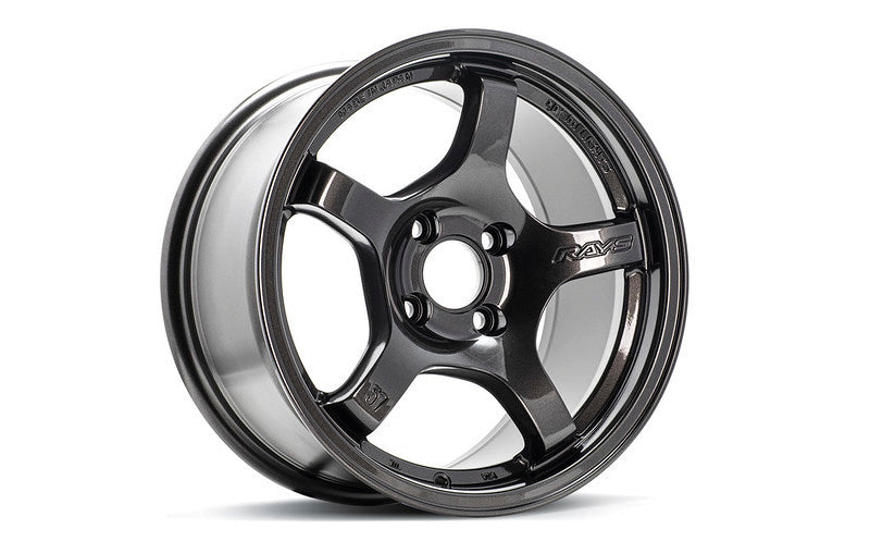 Gram Lights 57CR 15x8.0 +35 4x100 Super Dark Gunmetal Wheel - Burkken Auto Parts