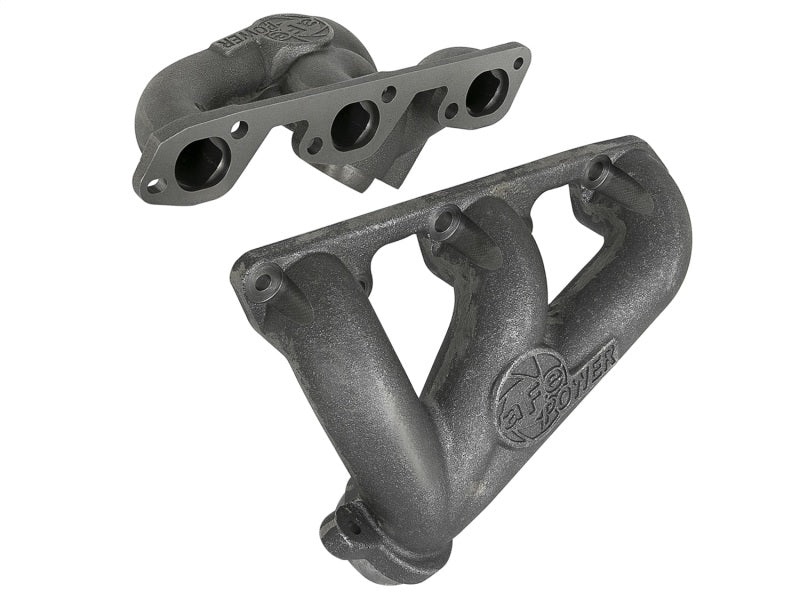 aFe BladeRunner Ported Ductile Iron Exhaust Manifold 07-11 Jeep Wrangler (JK) V6-3.8L - Burkken Auto Parts