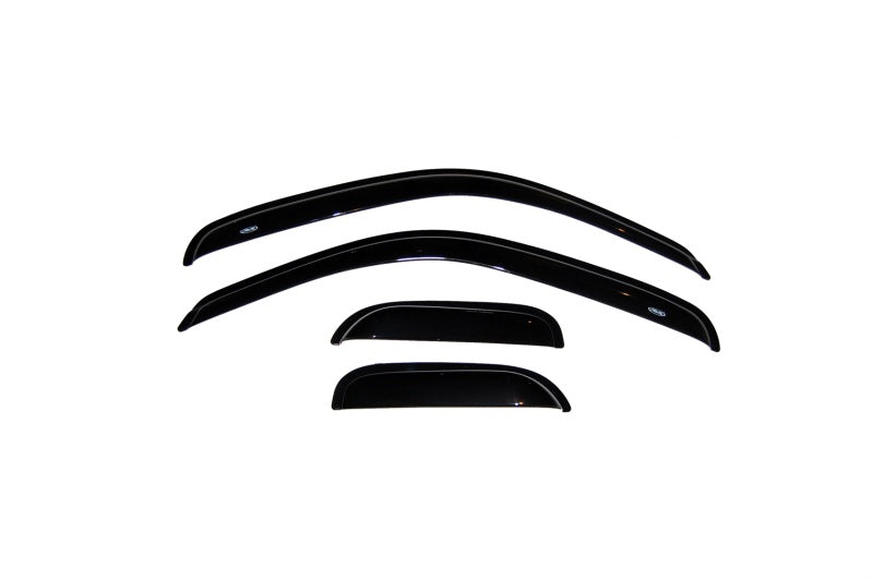 AVS 95-04 Toyota Tacoma Access Cab Ventvisor Outside Mount Window Deflectors 4pc - Smoke - Burkken Auto Parts