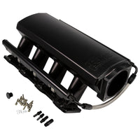 Fast Intake Manifold, Rhs Sheet Met Al, Ls Cathedral Port, Black W/ Fuel Rail Kit