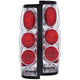 ANZO 1986-1997 Nissan Hardbody Taillights Chrome - Burkken Auto Parts