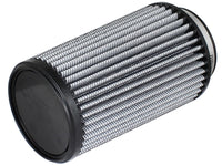 aFe Magnum FLOW Air Filter Pro DRY S 3-1/2in F x 5in B x 4-3/4in T x 7in H / 1 FL in - Burkken Auto Parts