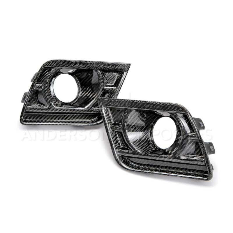 Anderson Composites 14-15 Chevrolet Camaro Z28 Type-Z28 Fog Light Bezels - Burkken Auto Parts
