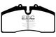 EBC 05+ Ford Saleen Mustang Brembo front calipers Redstuff Front Brake Pads - Burkken Auto Parts