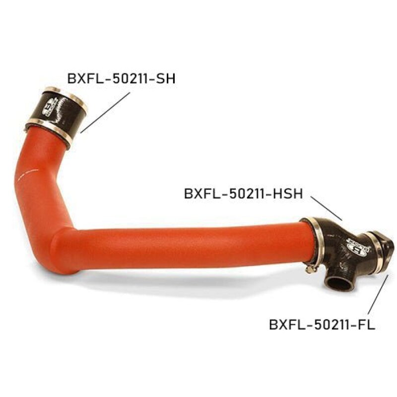 BLOX Racing 15-21 Subaru WRX Flange for 3in Turbo Inlet Hose Black - Burkken Auto Parts