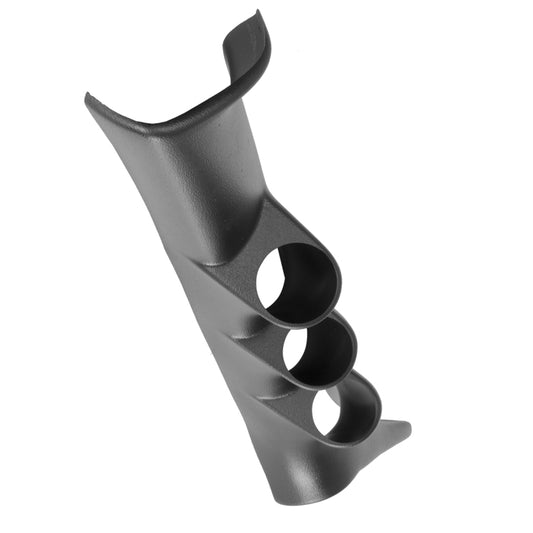 Autometer 92-96 Chevrolet Caprice Classic 2-1/6in A-Pillar Triple Gauge Pod - Black - Burkken Auto Parts