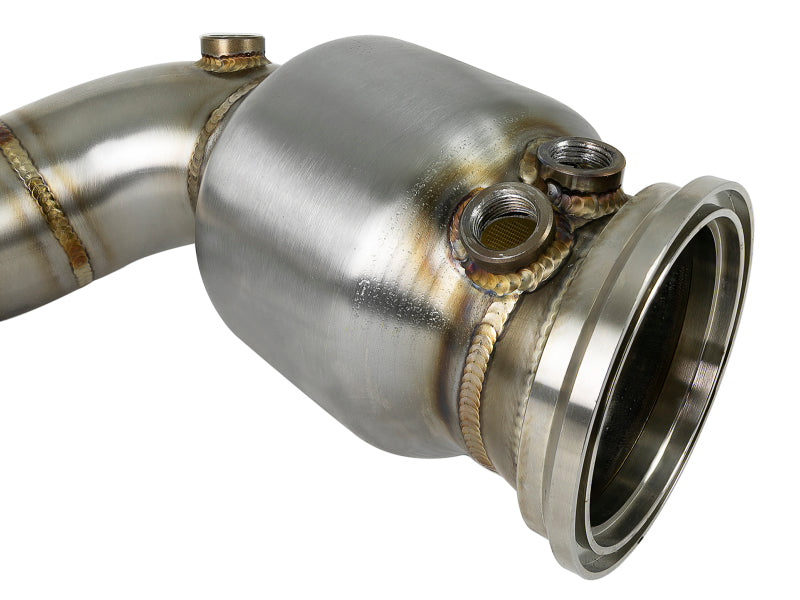 aFe Twisted Steel Street Series Down-Pipe 14-19 MINI Cooper S L4-2.0L (t) - Burkken Auto Parts