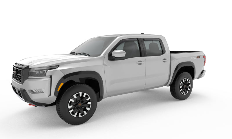 AVS 2022 Nissan Frontier Crew Cab Ventvisor In-Channel Window Deflectors - 4pc - Smoke - Burkken Auto Parts