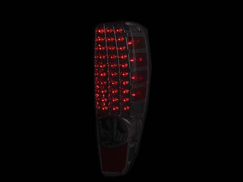 ANZO 2004-2012 Chevrolet Colorado LED Taillights Black - Burkken Auto Parts