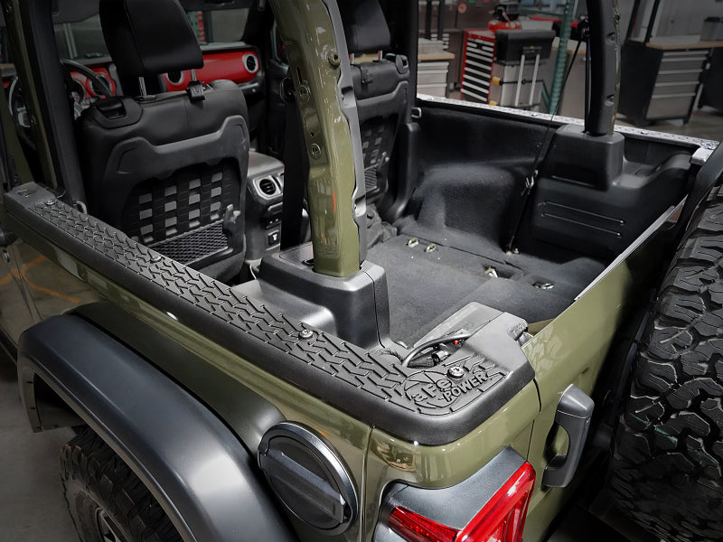 aFe 18-24 Jeep Wrangler JL (2-Door Models w/ 3-Piece Hard-Top Only) Terra Guard Tub Rail Covers - Burkken Auto Parts