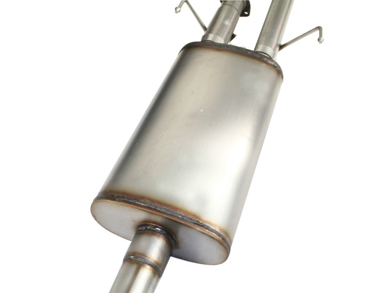 aFe MACHForce XP Exhausts Cat-Back SS-409 EXH CB Toyota Tundra 10-11 V8-5.7L 145.7 WB (pol tip) - Burkken Auto Parts