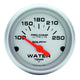 Autometer Ultra-Lite 52mm 100-250 Deg F Short Sweep ElectricWater Temp Gauge - Burkken Auto Parts