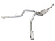 aFe MACHForce XP Exhaust 3in SS Dual Side Ext CB w/ Polished Tips 2015 Ford F150 5.0L V8 CC/SB EC/LB - Burkken Auto Parts