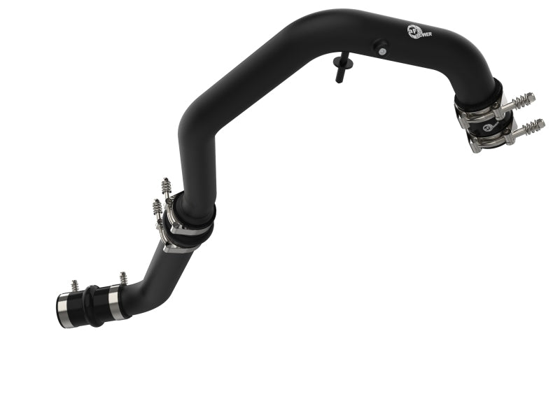 aFe Bladerunner Intercoolers I/C Tubes Hot/Cold 2021+ Ford F-150 V6-2.7L (tt) - Black - Burkken Auto Parts