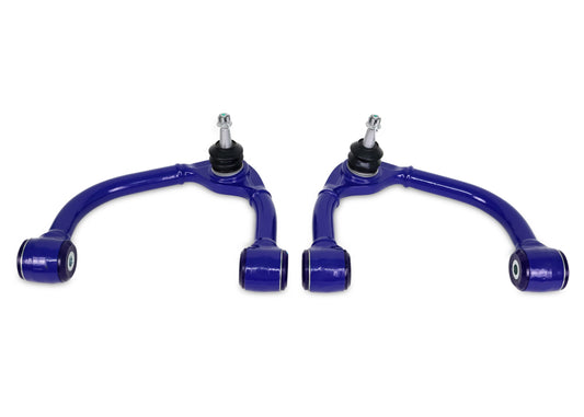 SuperPro 2021+ Ford F150 Fixed Offset Front Upper Control Arm Set