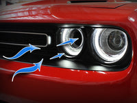 aFe Dynamic Air Scoop 2015 Dodge Challenger V6-3.6 / V8-5.7/6.4L HEMI - Green - Burkken Auto Parts