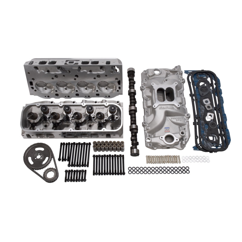 Edelbrock Power Package Top End Kit E-Street and Performer BBC - Burkken Auto Parts