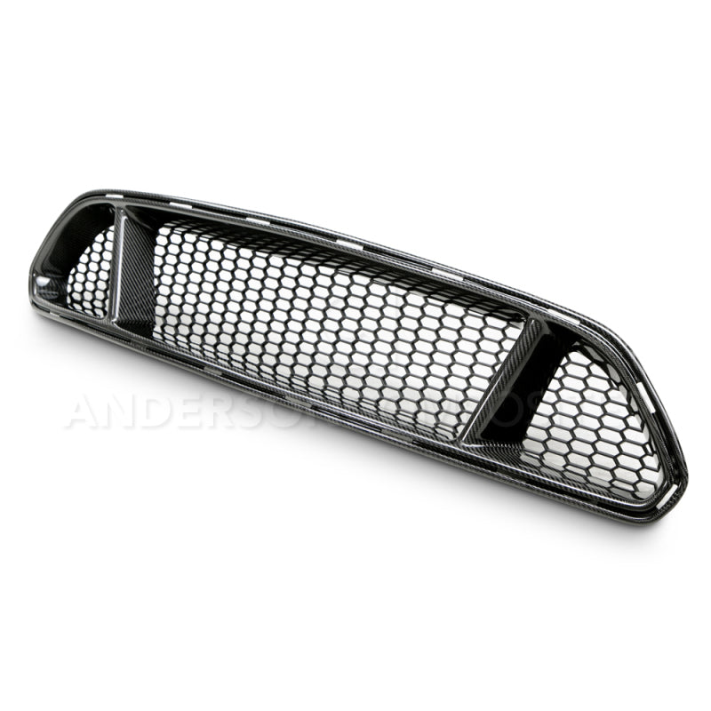 Anderson Composites 15-16 Ford Mustang Type-GT Front Upper Grille - Burkken Auto Parts