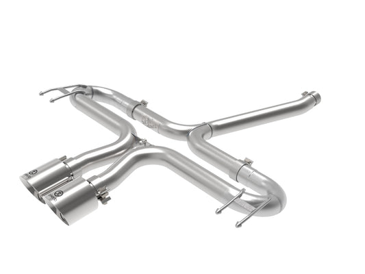 aFe Takeda 2-1/2in 304 SS Axle-Back Exhaust w/Polished Tips 17-20 Honda Civic Sport L4-1.5L (t) - Burkken Auto Parts