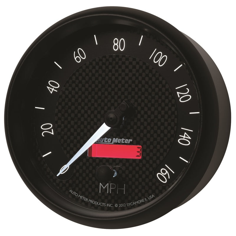 Autometer GT Series 5in In Dash 0-160 MPH Electronic Programmable Speedometer - Burkken Auto Parts