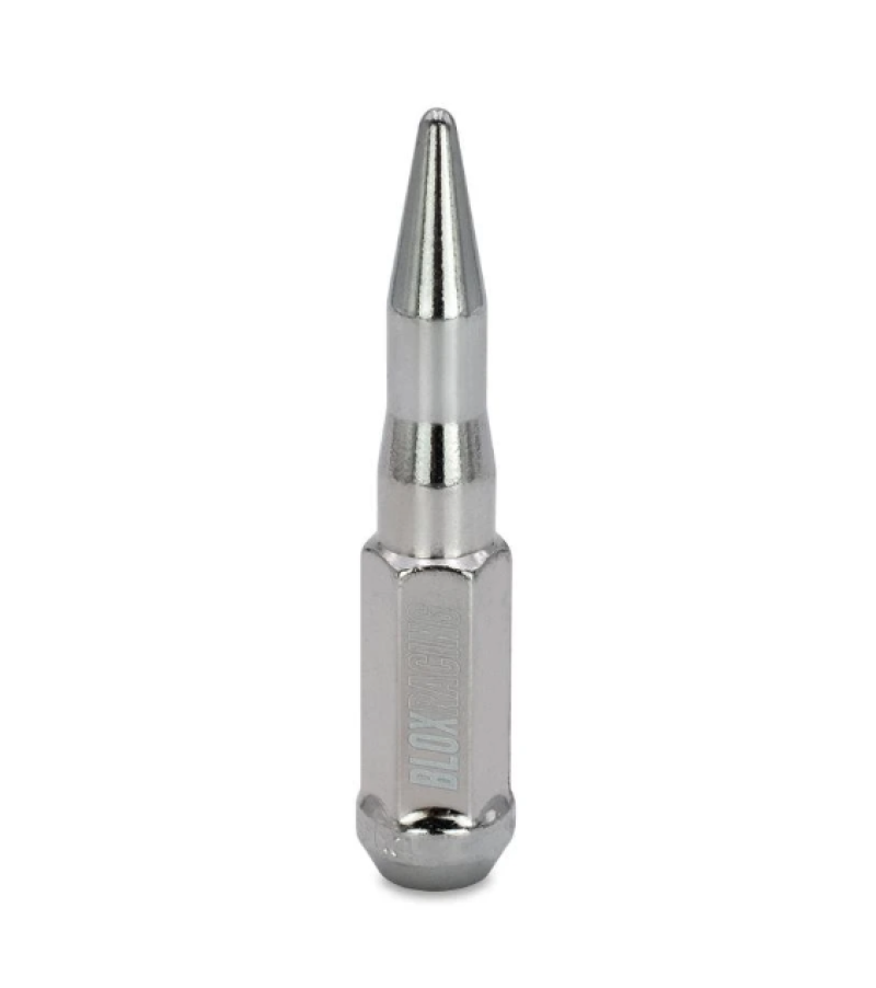 BLOX Racing Spike Forged Lug Nuts - Chrome 12 x 1.50mm - Single - Burkken Auto Parts