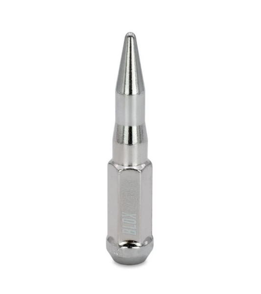 BLOX Racing Spike Forged Lug Nuts - Chrome 12 x 1.50mm - Single - Burkken Auto Parts