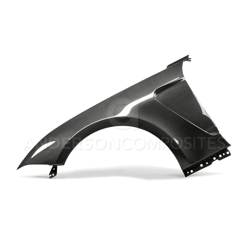 Anderson Composites 2018 Ford Mustang GT350 Style Carbon Fiber Fenders (Pair) - Burkken Auto Parts