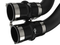 aFe 21-22 Ford F-150/Raptor V6-3.5L (tt) BladeRunner 2.5in Aluminum Hot Charge Pipe Black - Burkken Auto Parts