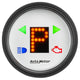 Autometer Phantom 2-1/16in (P/R/N/D/L/OD/O/5/4/3/2/1) Digital Gear Position Gauge - Burkken Auto Parts