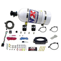 Nitrous Express GM LS 102mm Nitrous Plate Kit (50-400HP) w/10lb Bottle - Burkken Auto Parts