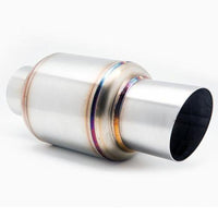 BLOX Racing 2.5-inch Mini Race Muffler - Burkken Auto Parts