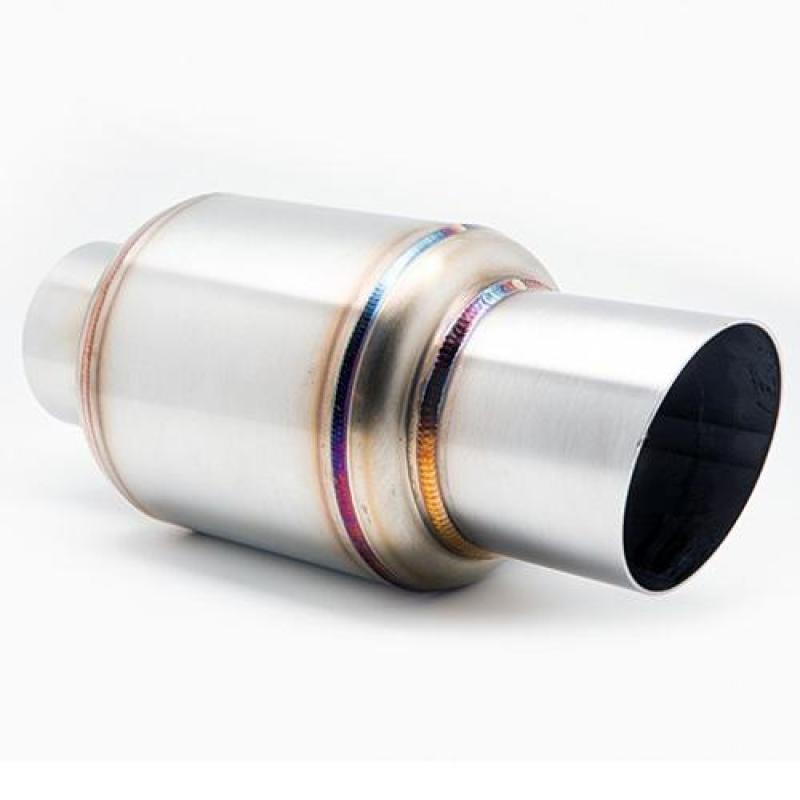BLOX Racing 3.5-inch Mini Race Muffler - Burkken Auto Parts