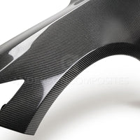 Anderson Composites 20-21 Chevrolet Corvette C8 Stingray Carbon Fiber Front Fender - Burkken Auto Parts