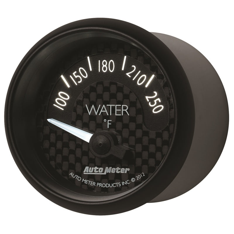Autometer GT Series 52mm Short Sweep Electronic 100-250 Deg F Water Temperature - Burkken Auto Parts