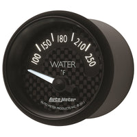 Autometer GT Series 52mm Short Sweep Electronic 100-250 Deg F Water Temperature - Burkken Auto Parts