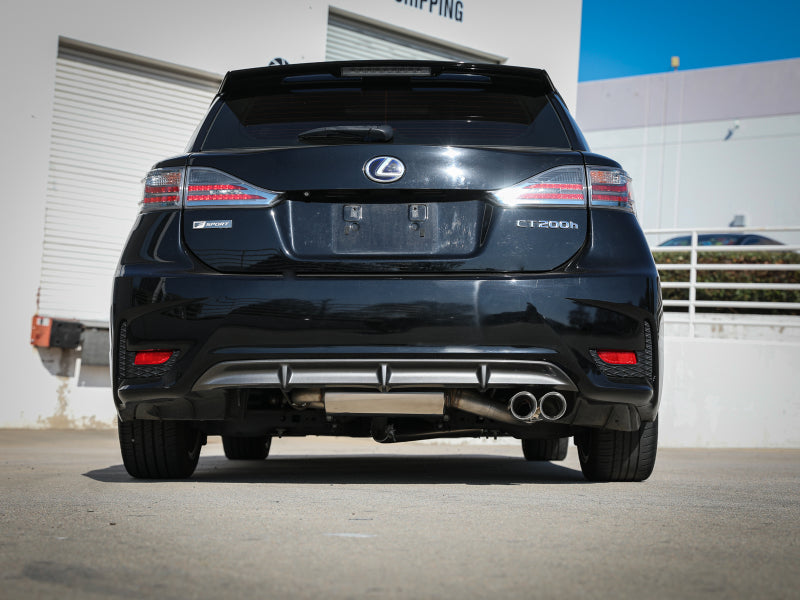 aFe POWER Takeda 2in to 2-1 304 SS Cat-Back Exhaust w/ Polished Tips 11-17 Lexus CT200h 1.8L - Burkken Auto Parts