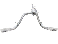 aFe Mach Force-XP Exhaust 3in Cat-Back SS 14-15 GM 1500 Trucks 4.3L/5.3L Dual Split w/ Polished Tip - Burkken Auto Parts